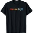 thumbnail image 1 of Programming Code Console Log Javascript Debugging Programmer T-Shirt, 1 of 4