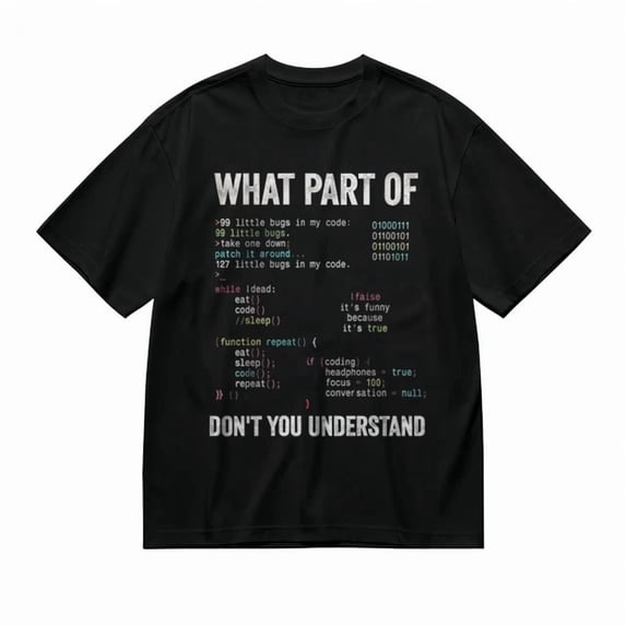 Programming Code Snippet Design Tee
