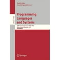 thumbnail image 1 of Programming Languages and Systems: 10th Asian Symposium, Aplas 2012, Kyoto, Japan, December 11-13, 2012, Proceedings, (Paperback), 1 of 1