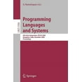 thumbnail image 1 of Programming Languages and Systems: 6th Asian Symposium, APLAS 2008, Bangalore, India, December 9-11, 2008, Proceedings, (Paperback), 1 of 1