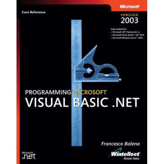 Pre-Owned Programming Microsoft Visual Basic .NET Version 2003 (Paperback) 0735620598 9780735620599