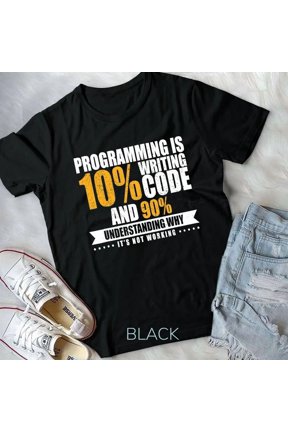 Programming Quote Gift Programmer Software Developer Unisex T-Shirt