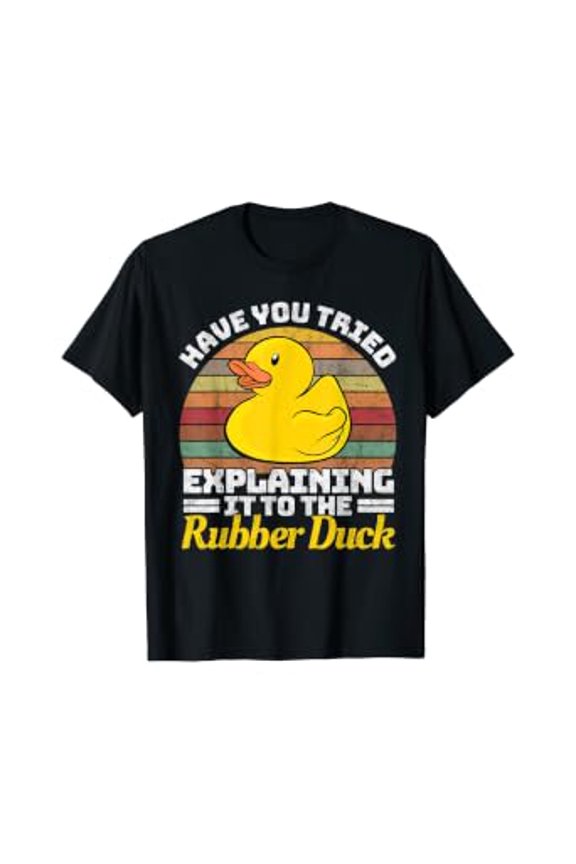 Programming Rubber Duck Software-Developer Debugging T-Shirt