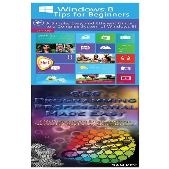 Programming: Windows 8 Tips for Beginners & CSS Programming Professional Made Easy (Paperback)