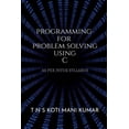 thumbnail image 1 of Programming for Problem Solving Using C, (Paperback), 1 of 1