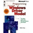 thumbnail image 1 of Pre-Owned Programming the Microsoft Windows Driver Model [With CD-ROM] (Paperback) 0735605882 9780735605886, 1 of 1