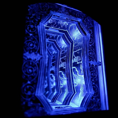 "Progress" Fulton October Infinity Cut Playing Cards with LEDs by 3Decks Designs