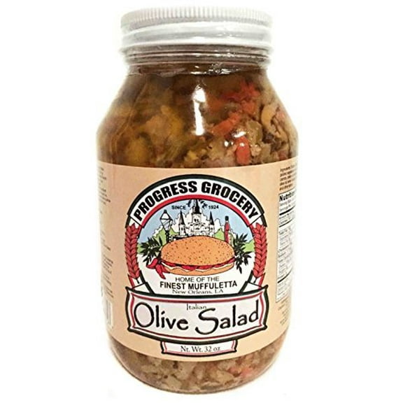 PROGRESS GROCERY Olive Salad, 32 OZ