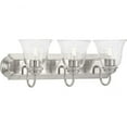 thumbnail image 1 of P300391-009-Progress Lighting-3 Light Bath Vanity In Traditional Style-8.37 Inches Tall and 8 Inches Wide-Brushed Nickel Finish, 1 of 6