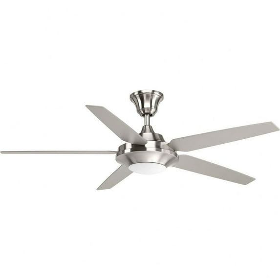 P2539-0930K-Progress Lighting-AirPro Signature Plus II - Wide - Ceiling Fan - 1 Light - Handheld Remote in Modern style - 54 Inches wide by 15.25