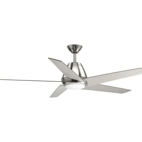 P2582-0930K-Progress Lighting-Gust - Wide - Ceiling Fan - 1 Light - Handheld Remote in Transitional and Modern style - 54 Inches wide by 16 Inches