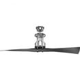 thumbnail image 1 of P2570-15-Progress Lighting-Spades - Wide - Ceiling Fan - Handheld Remote in Transitional and Modern style - 56 Inches wide by 18.13 Inches, 1 of 8