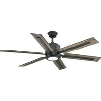 P2586-7130K-Progress Lighting-Glandon - Wide - Ceiling Fan - 1 Light - Handheld Remote in Transitional style - 60 Inches wide by 17.13 Inches