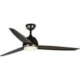 thumbnail image 1 of P2592-12930K-Progress Lighting-Oriole - Wide - Ceiling Fan - 1 Light - Handheld Remote in Modern style - 60 Inches wide by 14.5 Inches, 1 of 12