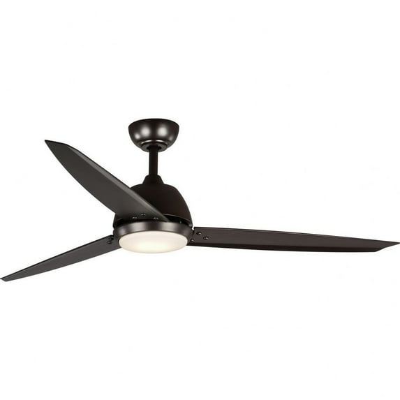 P2592-12930K-Progress Lighting-Oriole - Wide - Ceiling Fan - 1 Light - Handheld Remote in Modern style - 60 Inches wide by 14.5 Inches