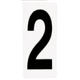 thumbnail image 1 of Progress Lighting Broadway Collection, 10 Lights, Address Numbers, White, Polycarbonate, Backplate 2.25" x 5", 1 of 3