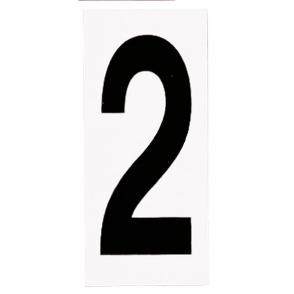 Progress Lighting Broadway Collection, 10 Lights, Address Numbers, White, Polycarbonate, Backplate 2.25" x 5"