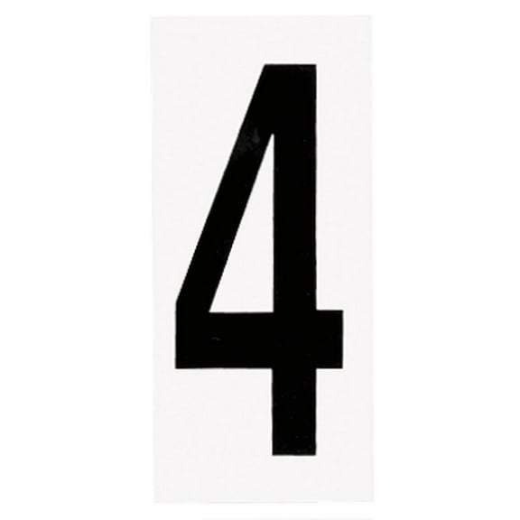 Progress Lighting - Address Numbers - Outdoor - Address Light Numbers - Number 4