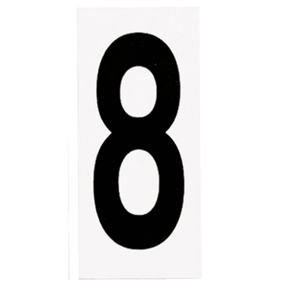 Progress Lighting - Address Numbers - Outdoor - Address Light Numbers - Number 8