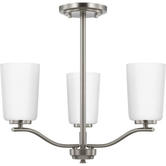 Progress Lighting - Adley - 3 Light Convertible Chandelier In Contemporary
