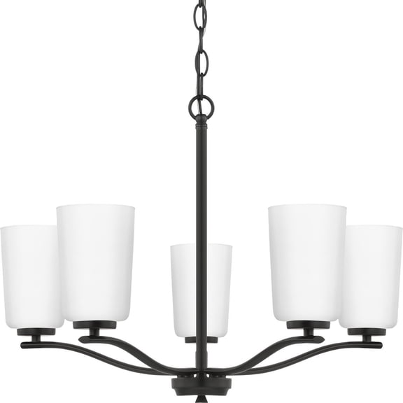 Progress Lighting - Adley - 5 Light Linear Chandelier In Contemporary