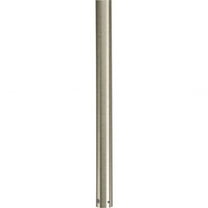P2604-81-Progress Lighting-AirPro Fan Downrod - Downrod for Progress Brand Fans-18 Inch Down Rod Length-Antique Nickel Finish