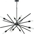 thumbnail image 1 of P400109-31M-Progress Lighting-Astra - 8 Light Chandelier In Modern Style-19.63 Inches Tall and 42.38 Inches Wide-Matte Black Finish    -Traditional, 1 of 5