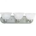 thumbnail image 1 of Progress Lighting Avalon Brushed Nickel Traditional/Casual Bath & Vanity w/ 3 Light 100W - P3268-09, 1 of 4