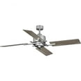 thumbnail image 1 of Bedwin Collection 56" Four-Blade Galvanized Ceiling Fan, 1 of 6
