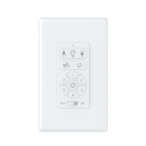 Progress Lighting C2672 Dc Full Function Wall Control - White