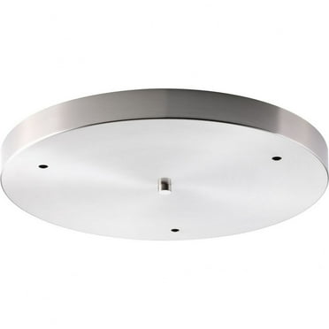 P8403-09-Progress Lighting-Accessory - Round Canopy in Utilitarian and Commodity style - 15.5 Inches wide by 1.38 Inches high-Brushed Nickel Finish