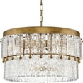 thumbnail image 1 of P400367-204-Progress Lighting-Chevall - 6 Light Chandelier In Modern Style-16.37 Inches Tall and 24.87 Inches Wide-Gold Ombre Finish, 1 of 12