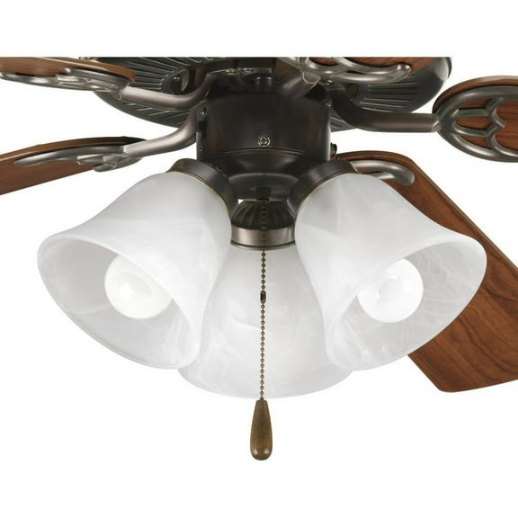 Progress Lighting Fan Light Kits Collection Antique Bronze Ceiling Fan Light Kit