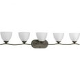 thumbnail image 1 of Progress Lighting - Five Light Bath - Laird - 5 Light in Transitional and, 1 of 3