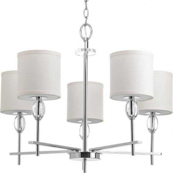 P4141-15-Progress Lighting-Status - Chandeliers Light - 5 Light in Coastal style - 28 Inches wide by 23.13 Inches high     -Traditional Installation