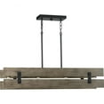 thumbnail image 1 of Progress Lighting Hemsworth Collection 4-Light Coastal Chandelier Light Black, 1 of 4