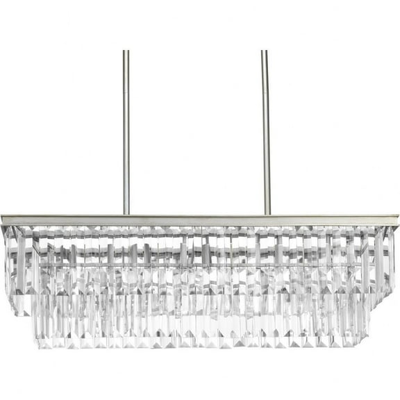 P400101-134-Progress Lighting-Glimmer - Chandeliers Light - 4 Light in Luxe and New Traditional and Transitional style - 33.88 Inches wide by 11
