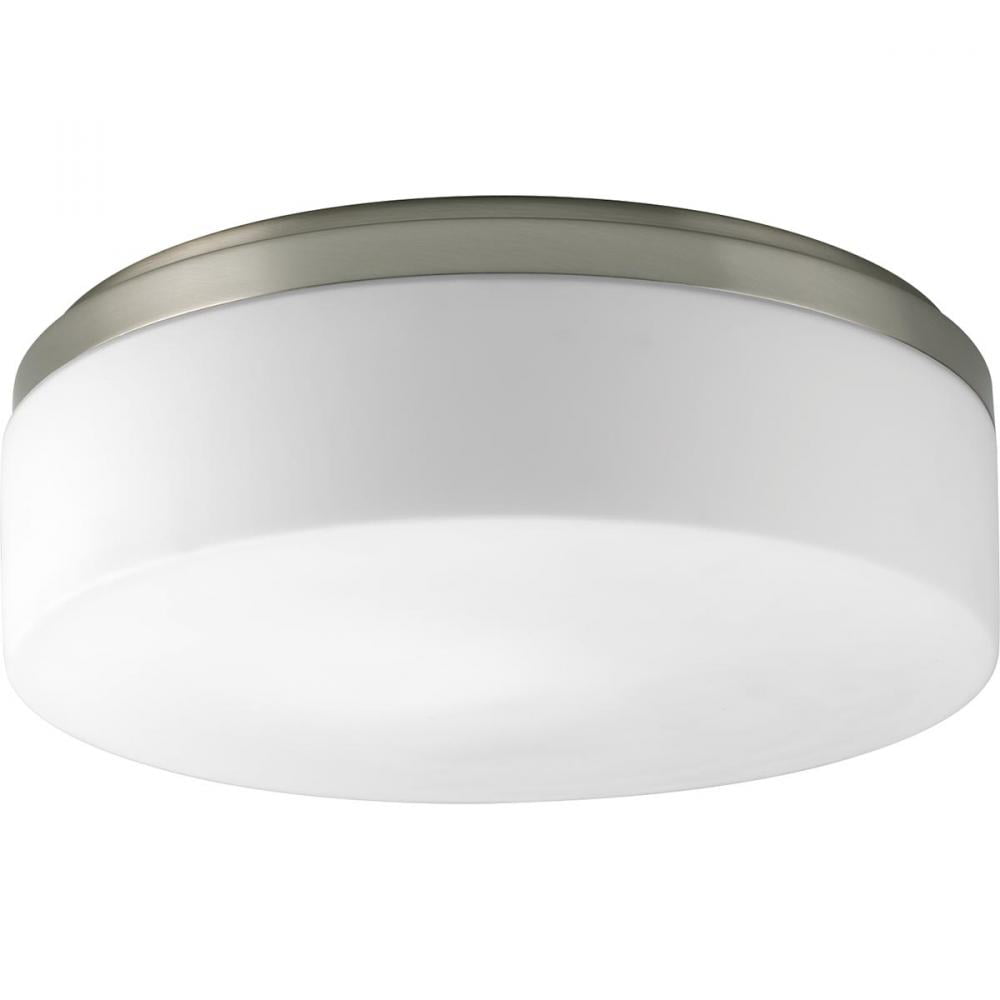 Maier 14" Brushed Nickel LED Flush Mount Light