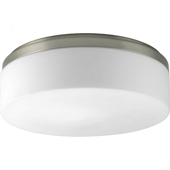 P350077-009-30-Progress Lighting-Maier LED - Close-to-Ceiling Light - 1 Light - 14 Inches wide by 4.75 Inches high-Brushed Nickel Finish