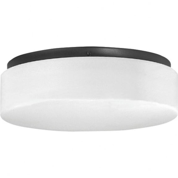 One-Light 11" LED Drum Flush Mount