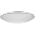 thumbnail image 1 of Progress Lighting - Linen Dome - 60W 4 LED Flush Mount In Transitional, 1 of 7