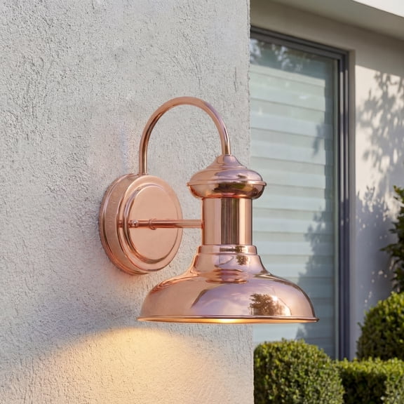 One-Light 8-1/4" Flush Mount for Indoor/Outdoor use