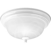 One-Light Dome Glass 11-3/8 Close-to-Ceiling