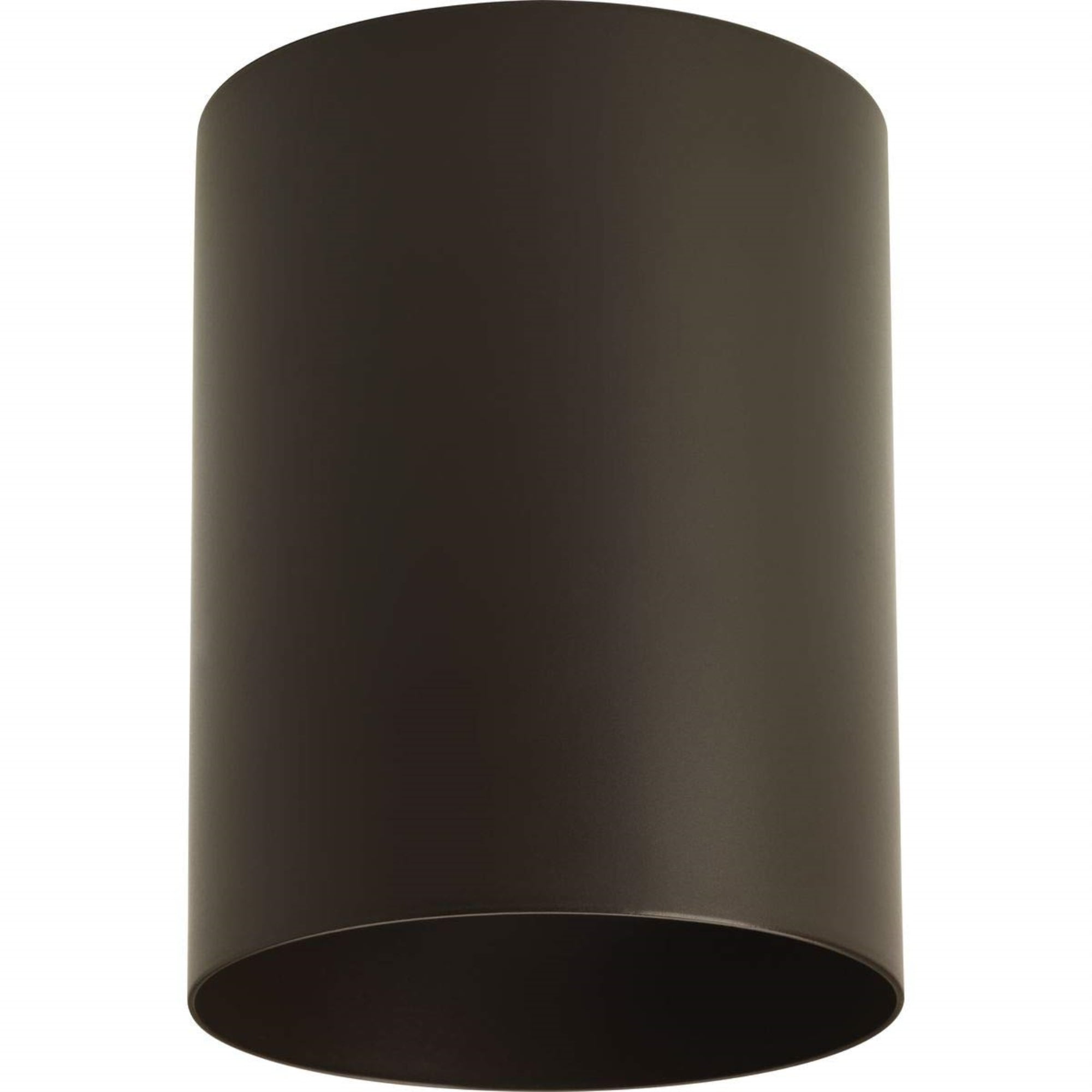 Antique Bronze 6.5" LED Outdoor Ceiling Mount Cylinder Light