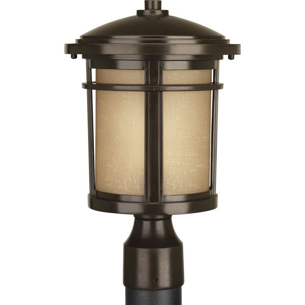 Progress Lighting - One Light Post Lantern - Wish LED - Outdoor Light - 1 Light