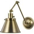 thumbnail image 1 of P710095-163-Progress Lighting-Hinton - Wall Brackets Light - 1 Light - Cone Shade in Coastal style - 8.25 Inches wide by 14.38 Inches high-Vintage, 1 of 5