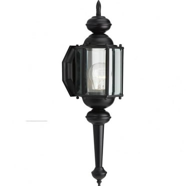 Progress Lighting - One Light Wall Lantern - Outdoor - BrassGUARD Lantern -