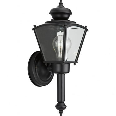 Progress Lighting - One Light Wall Lantern - Outdoor - BrassGUARD Lantern -