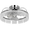 thumbnail image 1 of Progress Lighting P250114-30 Fanin 20" 3 Blade Indoor Led Ceiling Fan - Chrome, 1 of 13