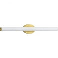 thumbnail image 1 of P300184-012-30-Progress Lighting-Parallel LED - 1 Light - Cylinder Shade in Luxe and Mid-Century Modern style - 4.75 Inches wide by 32 Inches, 1 of 2